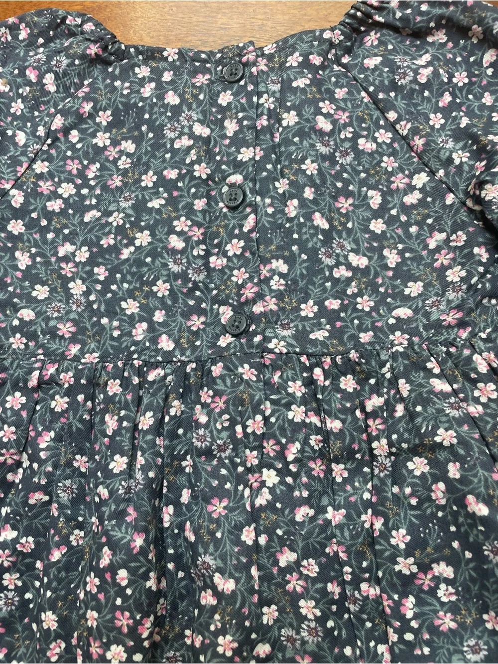 Oshkosh b’gosh floral long sleeve dress size 18 months nwt